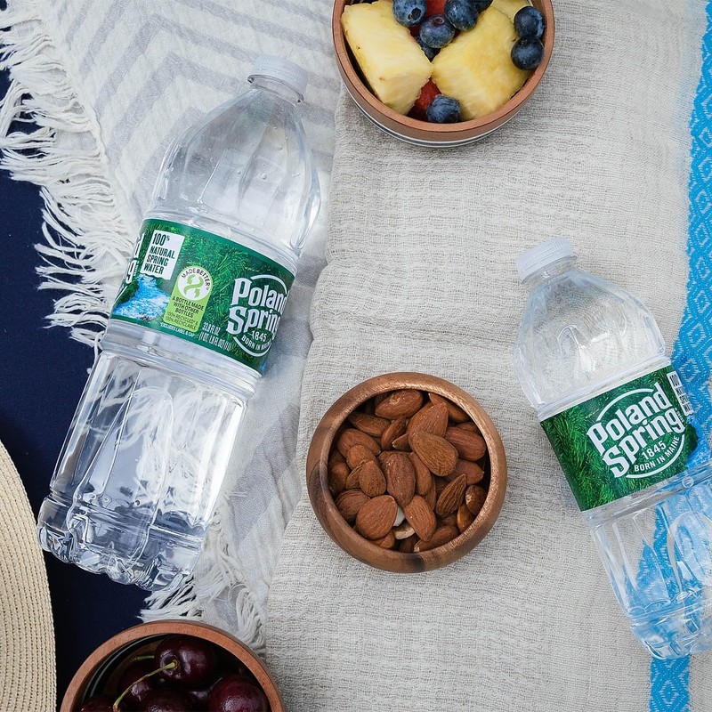 Poland Spring Half Pint Natural Spring Water, 8 Fl Oz (Pack of 48) gallery
