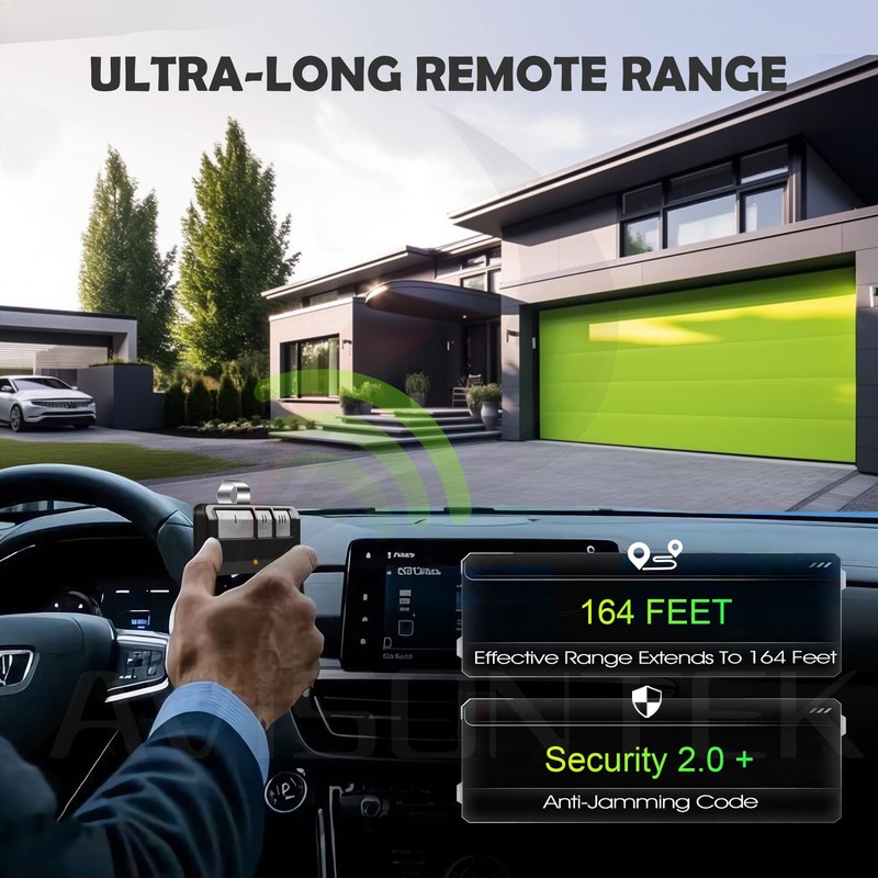 2 for 953ESTD Universal Chamberlain Garage Door Opener Remote [3 Year Warranty] gallery