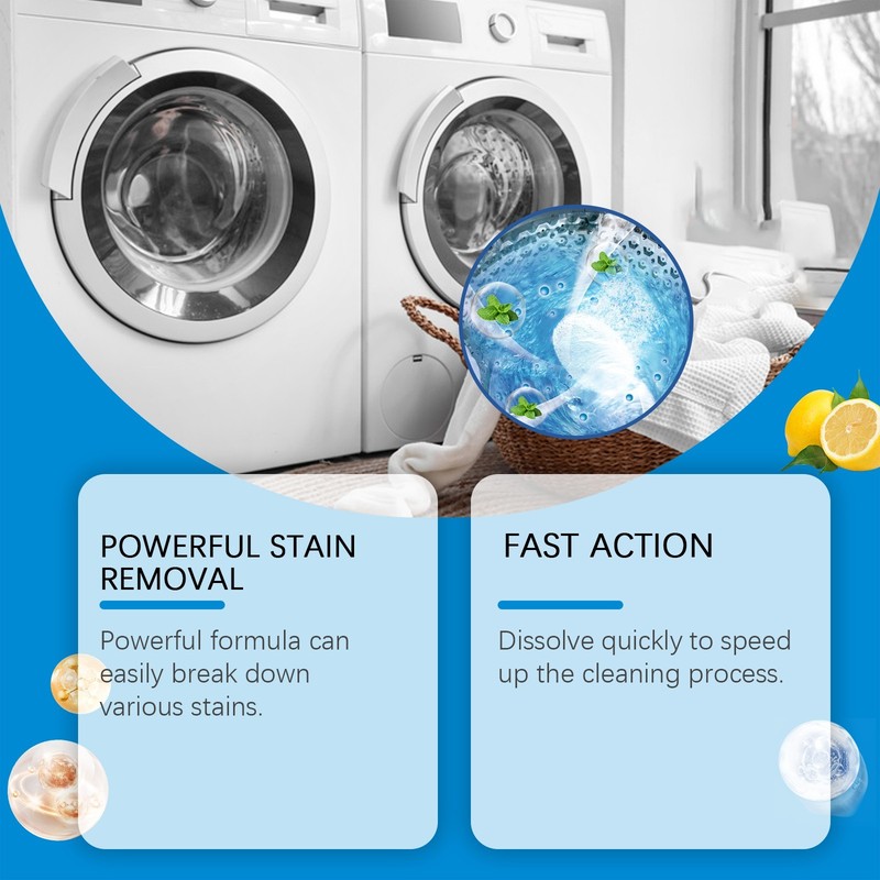 Washing Machine Cleaning Effervescent Tablets - 12 PCS - Deep Clean Formula gallery