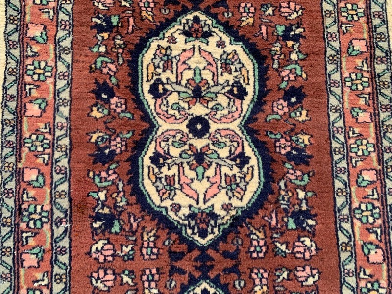 Vintage Afghan Runner,Kitchen Runner,Turkish Runner,Hand Knotted Runner,2x6 ft gallery