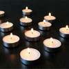 SABA Unscented Tealight Candles- 10, 18, & 50 Pack gallery