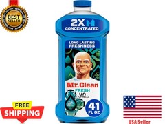 Mr Clean 2X Concentrated Multi Surface Cleaner Unstopables Fresh Scent 41 fl oz