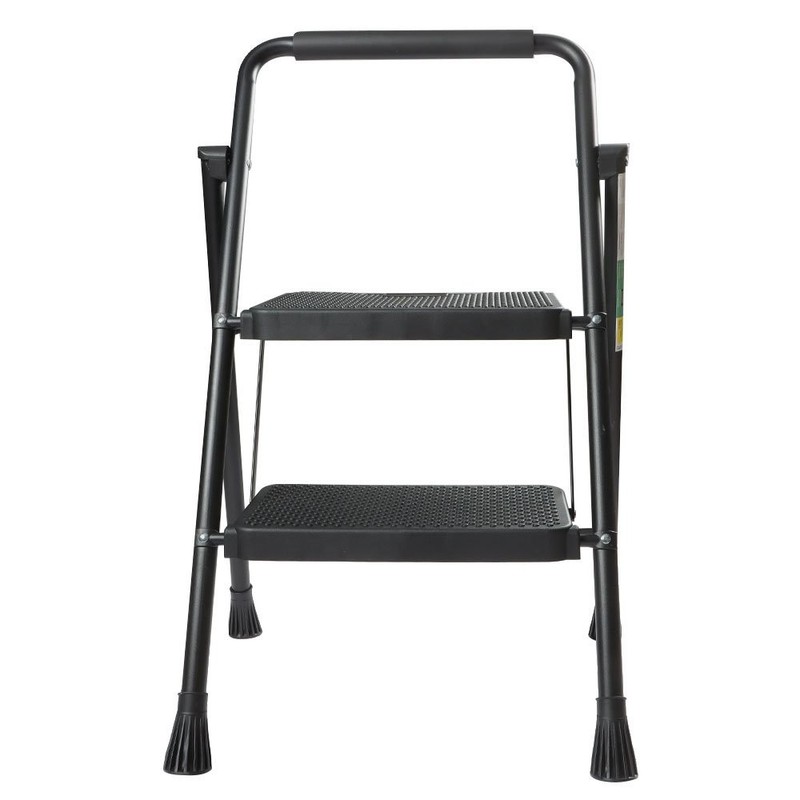 2 Step Ladder Retractable Handgrip Folding Step Stool with Anti-Slip gallery