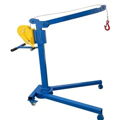 1100LBS Folding Crane Lifter Engine Hoist Manual Workshops Repair Hoist Elevator