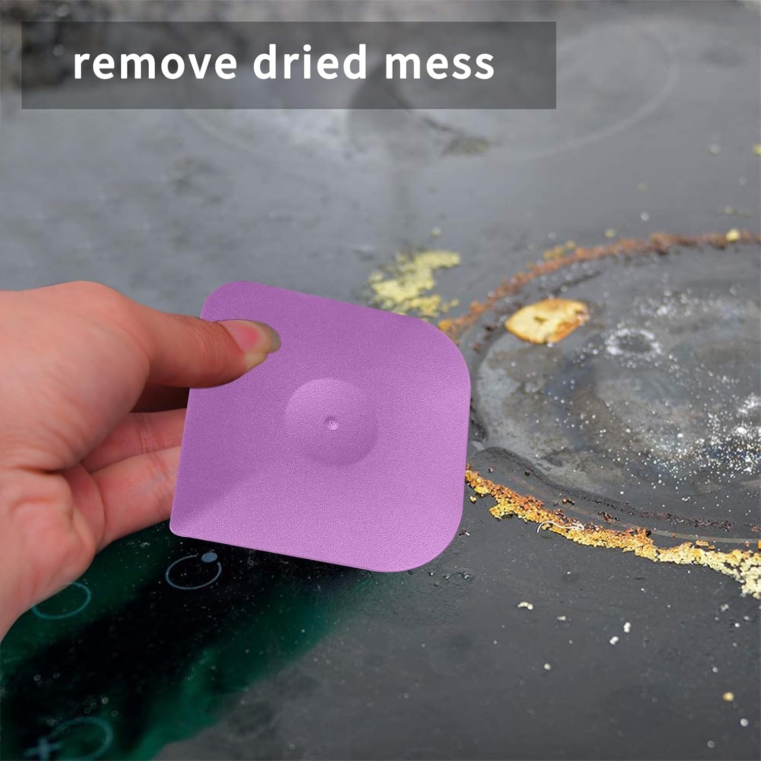 Plastic Pan Dish Pot Food Kitchen Scraper Tool Set, 3 pcs Nylon Plastic Cast Iro gallery
