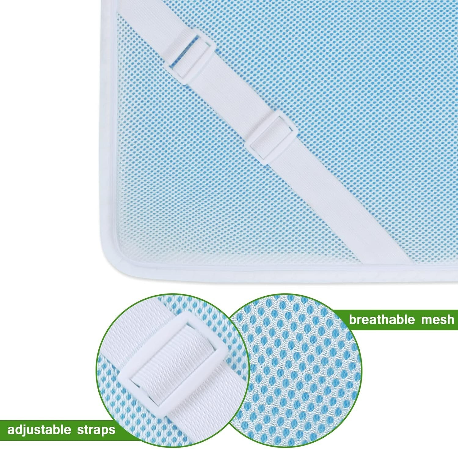 Bamboo Mattress Topper Cover Zippered Mattress Protector for Latex Mattress gallery