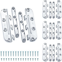 71425-P2 Surface Mounted Bed Rail Brackets, Bed Frame Fasteners Hardware with Mo