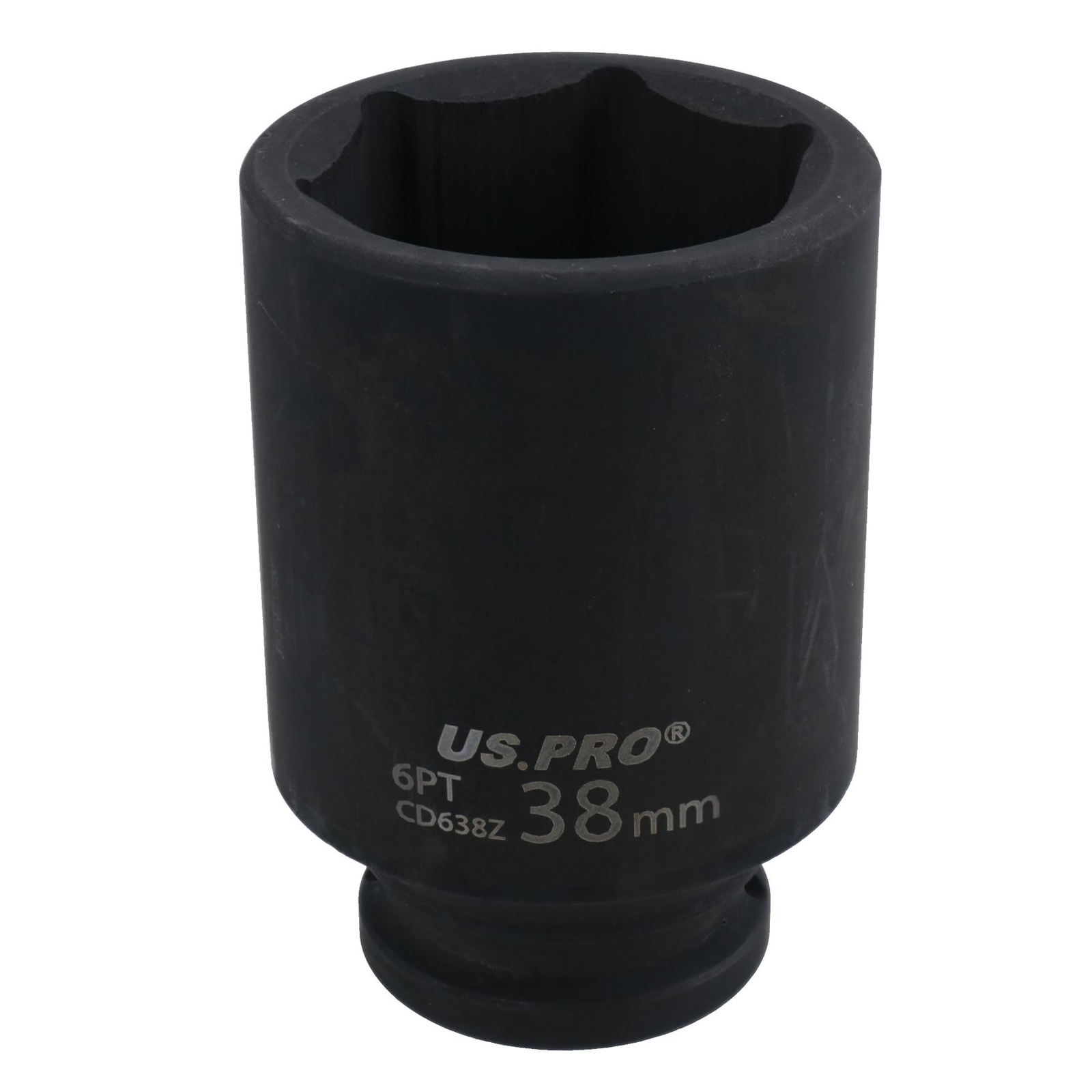 38mm 1/2in Drive Deep Metric Impact Thin Walled Socket 6 Sided Single Hex gallery