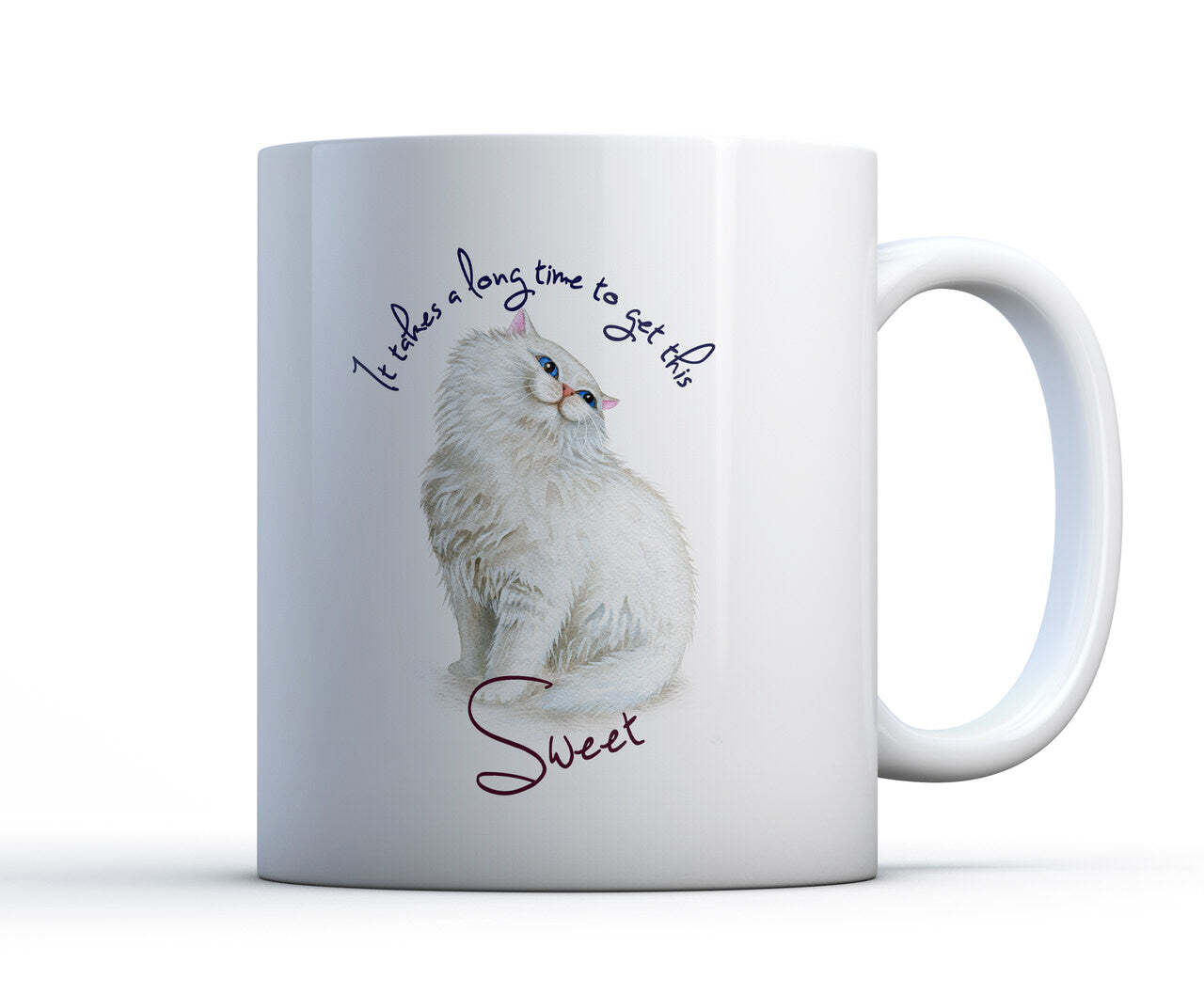 Sweet Kitty Cat Custom Coffee Mug (11 oz or 15 oz) gallery