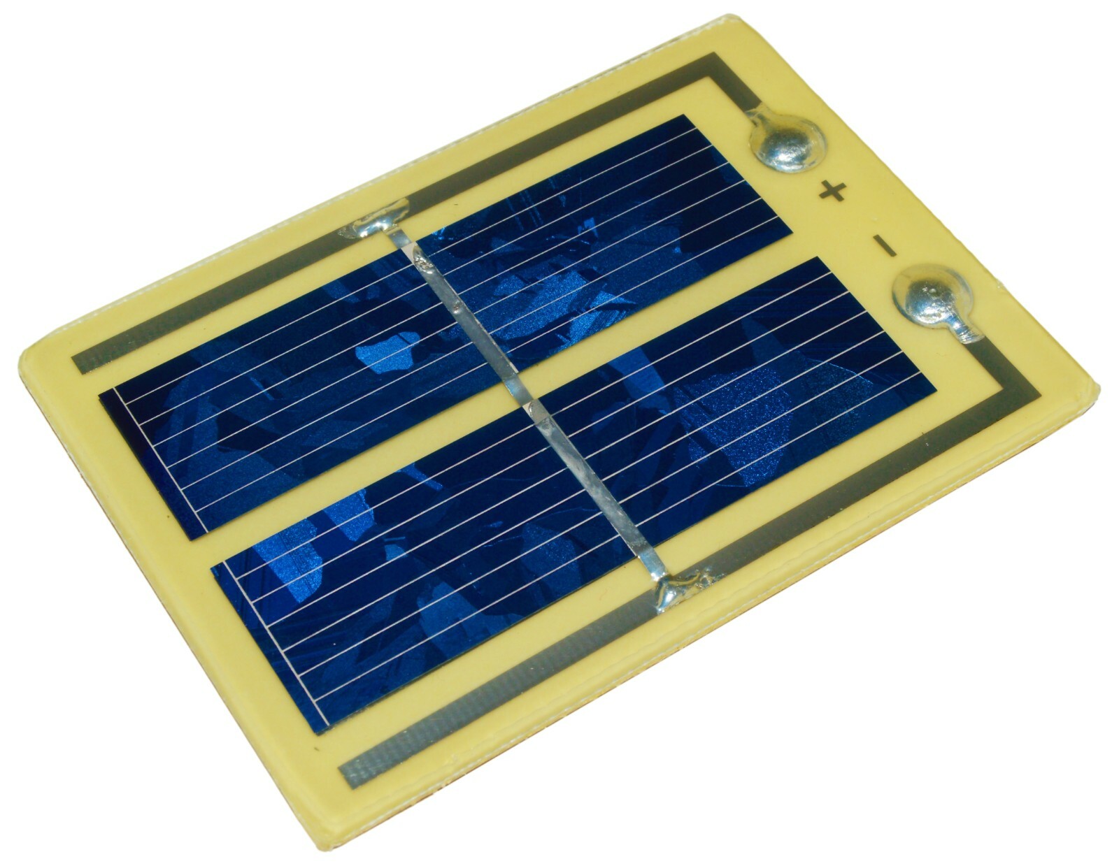 Solar Cell, Voltage 1.0V (Voc), Current 250mA Isc (Typ), Size 62x46mm gallery