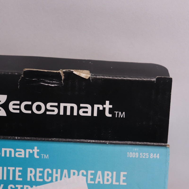 EcoSmart LED Strip Light Battery Operated Dimmable Linkable Bright White 9.8 Ft gallery