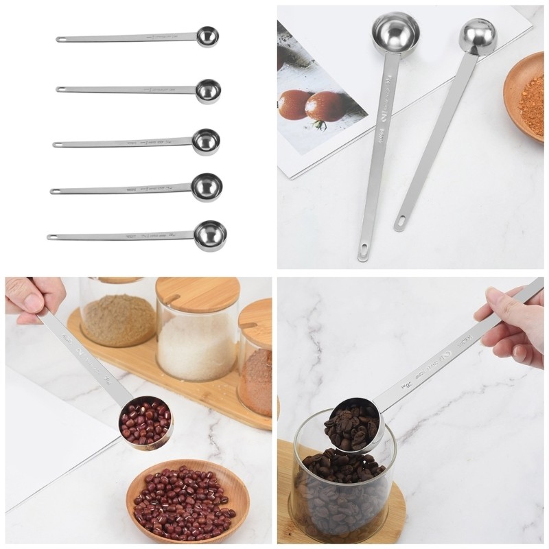 Measuring Spoon 10ml/15ml/20ml/25ml/30ml Kitchen Tool for Accurate Measurement gallery