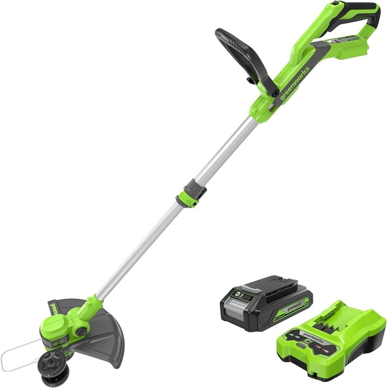 Ultra-Light 6 lbs 24V String Trimmer & Edger - Battery Included, Instant Start gallery