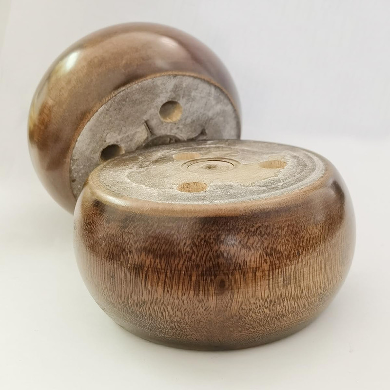 2 Inch High Wooden Sofa/Bed Riser Round Shaped Wood Furniture Legs/Couch Legs... gallery
