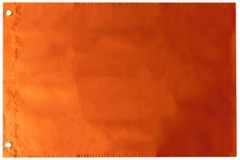 12×18 Orange Solid Color Plain 12″x18″ Rough Tex 100D Car Boat Flag Banner Grmts