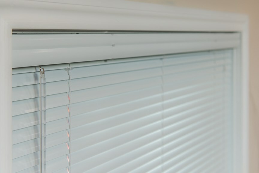 Window Mini Blinds - 1" Mini Blinds - White, Black, Beige - 20" - 44" Wide! gallery