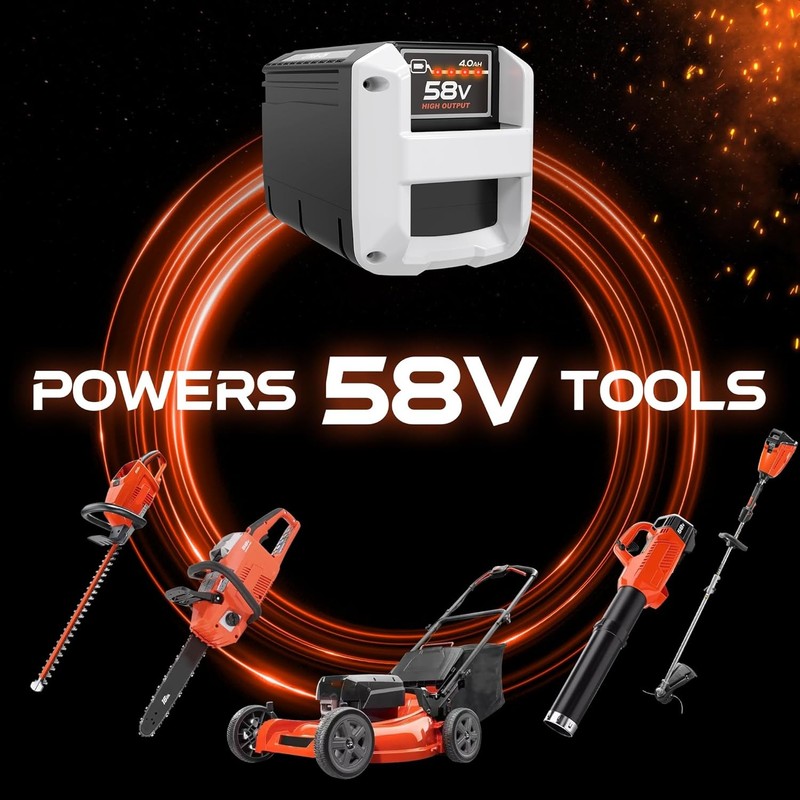 for Echo 58Volt 4.0Ah Lithium Battery CBP-58V40 CBP-58V20 CPH-58V Cordless Tools gallery