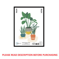 18×24 Basic Black Poster Frame