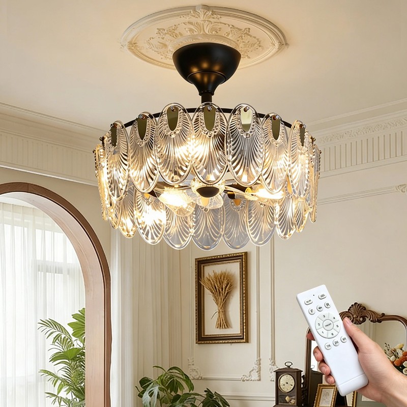 Adjustable Brightness Crystal with Remote Modern Decor Lamp for Conservatory gallery