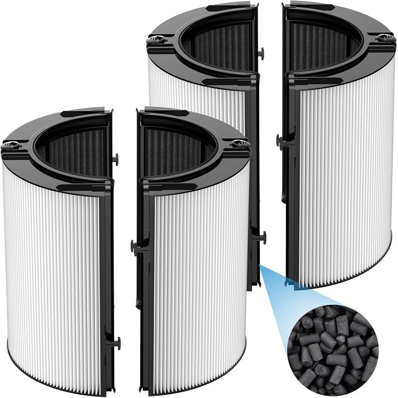 HEPA Activated Carbon Filter Replacement 360 Degree Dyson HP1 HP2 TP09 TP07 PH04