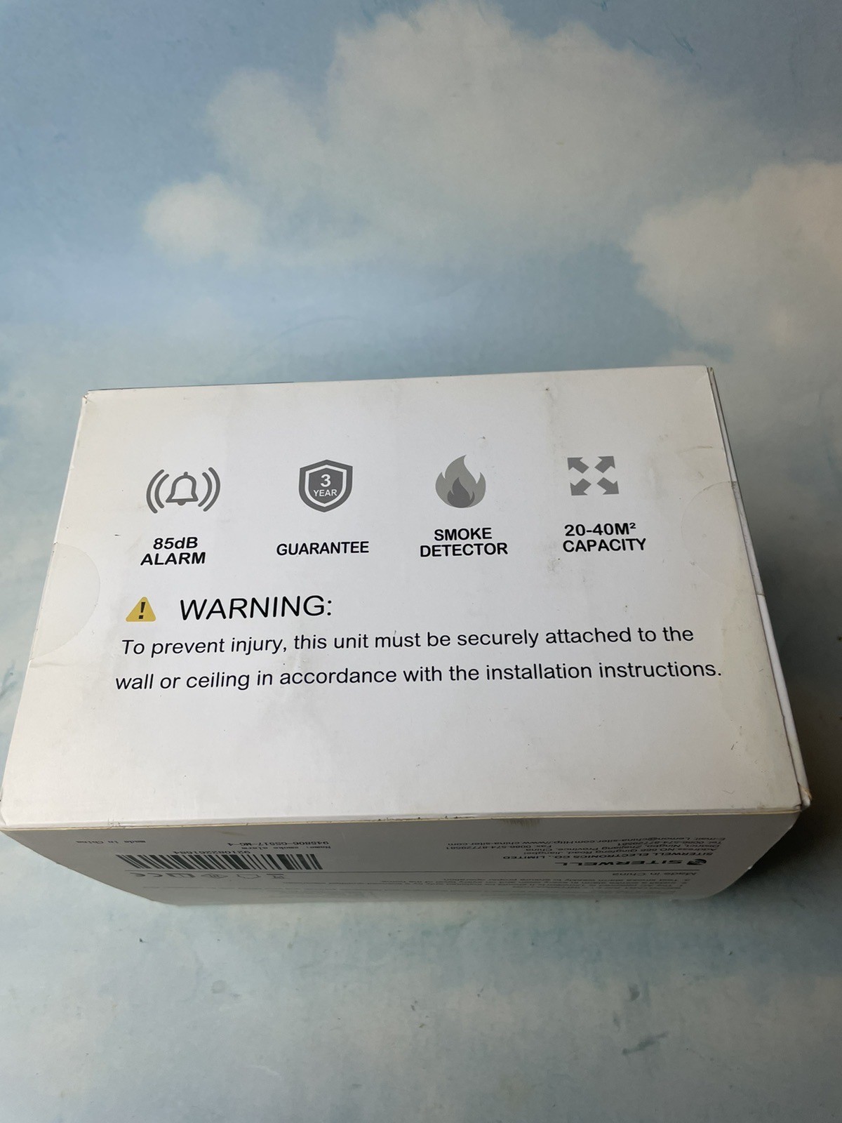 SITERWELL Hard-Wired Photoelectric Smoke Detector Alarm GS517 (4 Pack) - New gallery