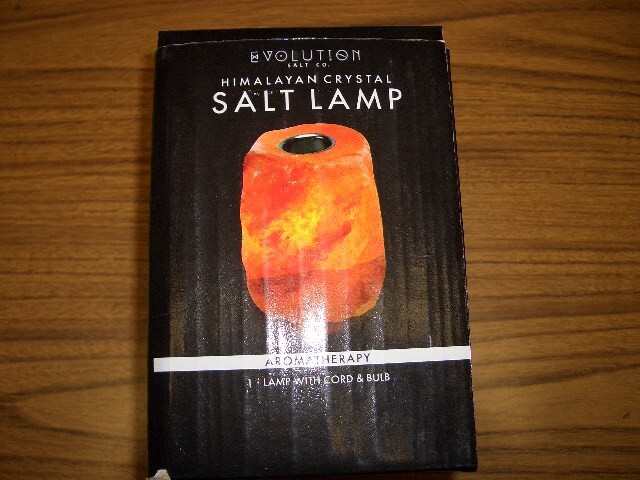 Evolution Himalayan Crystal Salt Lamp , Aromatherapy Essential Oil Diffuser, NIB gallery