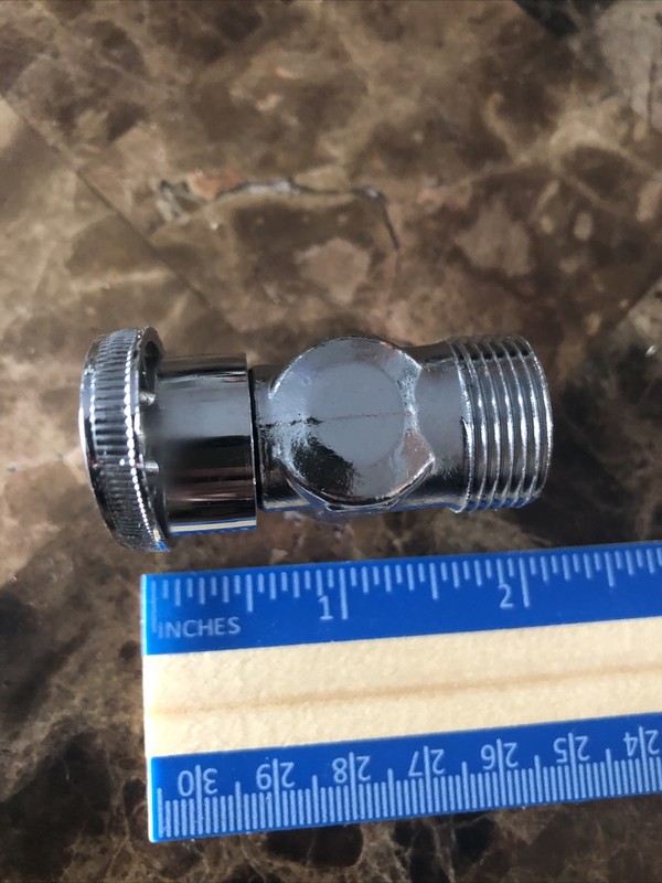 Keeney Brass 1/2-in Compression x 3/8-in Compression Quarter Turn Angle Valve gallery