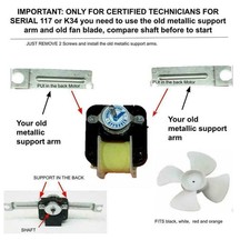 Evaporator Fan Motor Replacement for 2163766 2176298 2183448 2183833 2200546 220 gallery