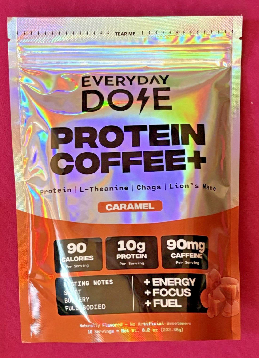 Everyday Dose Protein Coffee+ Caramel Instant Coffee 10 Servings gallery