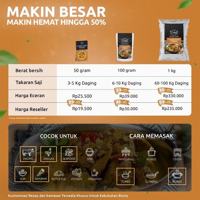 Classic Curry Powder Ground Spice No MSG Gluten Free Global Flavors Pantry Bold gallery