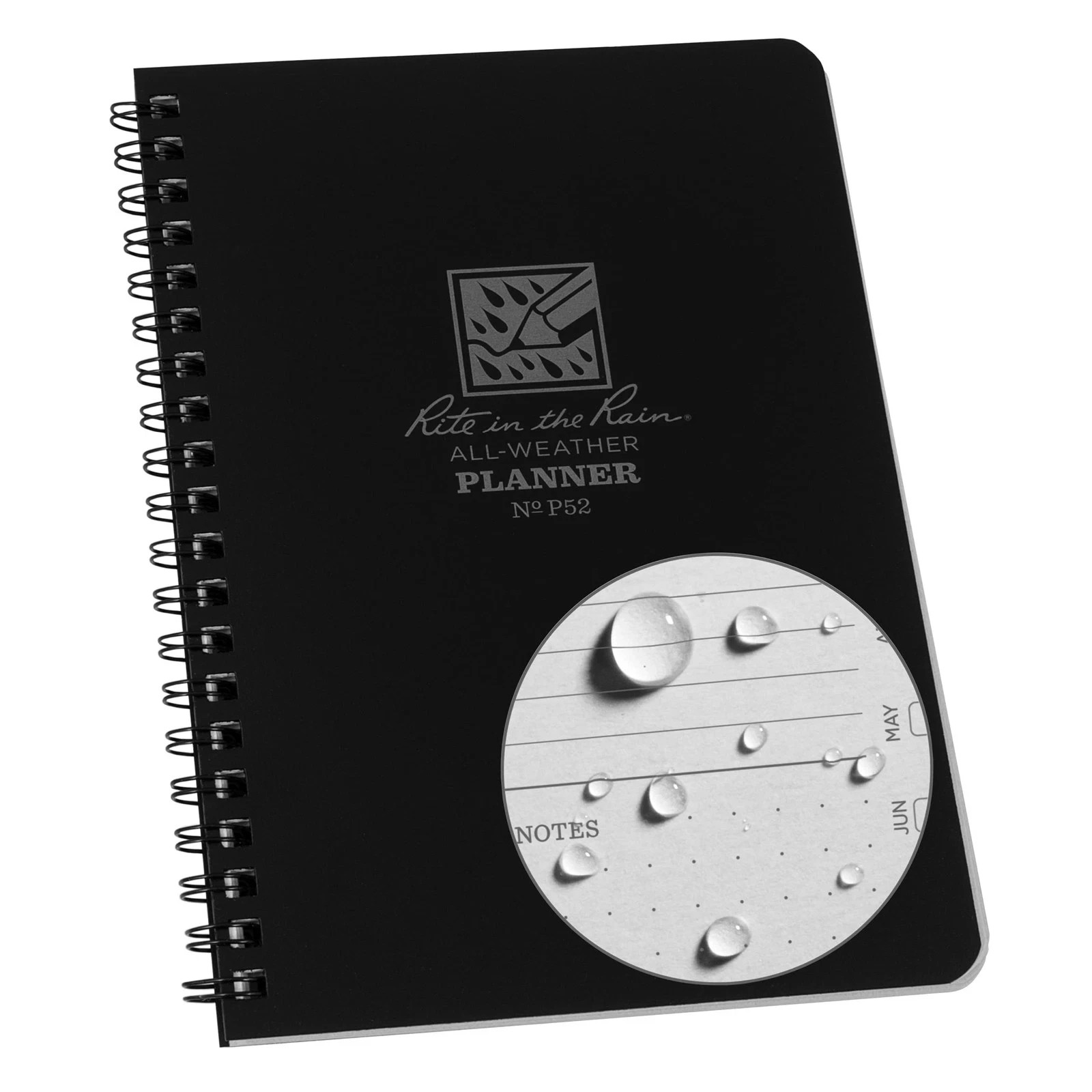 Rite in the Rain All-Weather Weekly Planner, Undated, Side-Spiral 4-5/8" x 7"... gallery