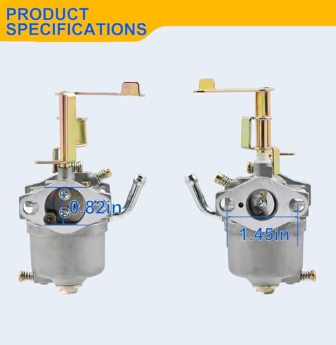 A100626 Carburetor with Fuel Filter for Powermate 79CC 9" 3.5 FT-LBS 4-Cycle gallery
