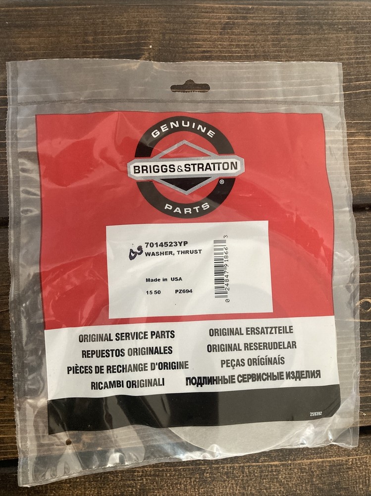 OEM Briggs & Stratton Thrust Washer Smooth Clutch Drive Disc Snapper 7014523YP