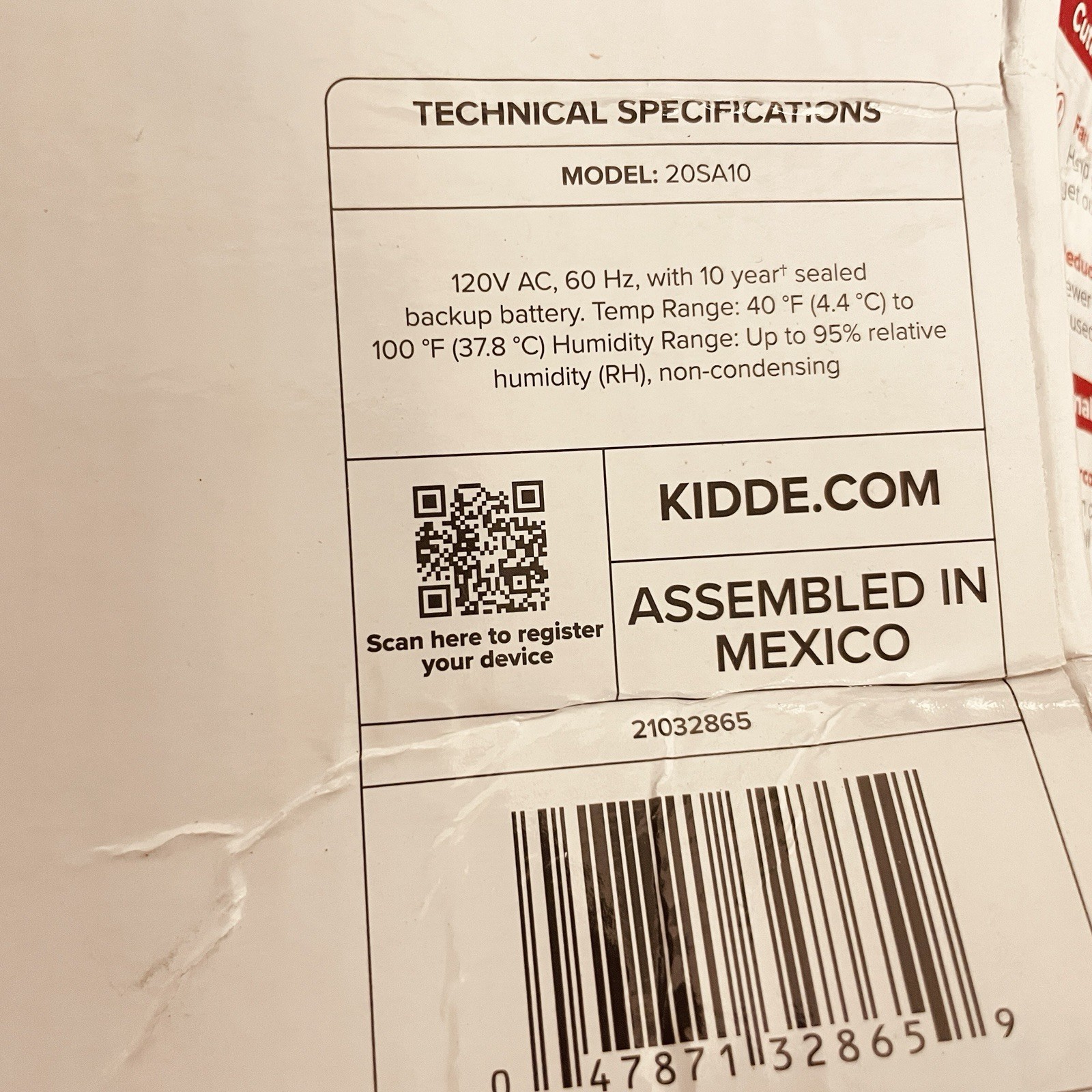 Kidde Hardwired Interconnected Smoke Detector w/Photoelectric Sensor 4 Pack gallery