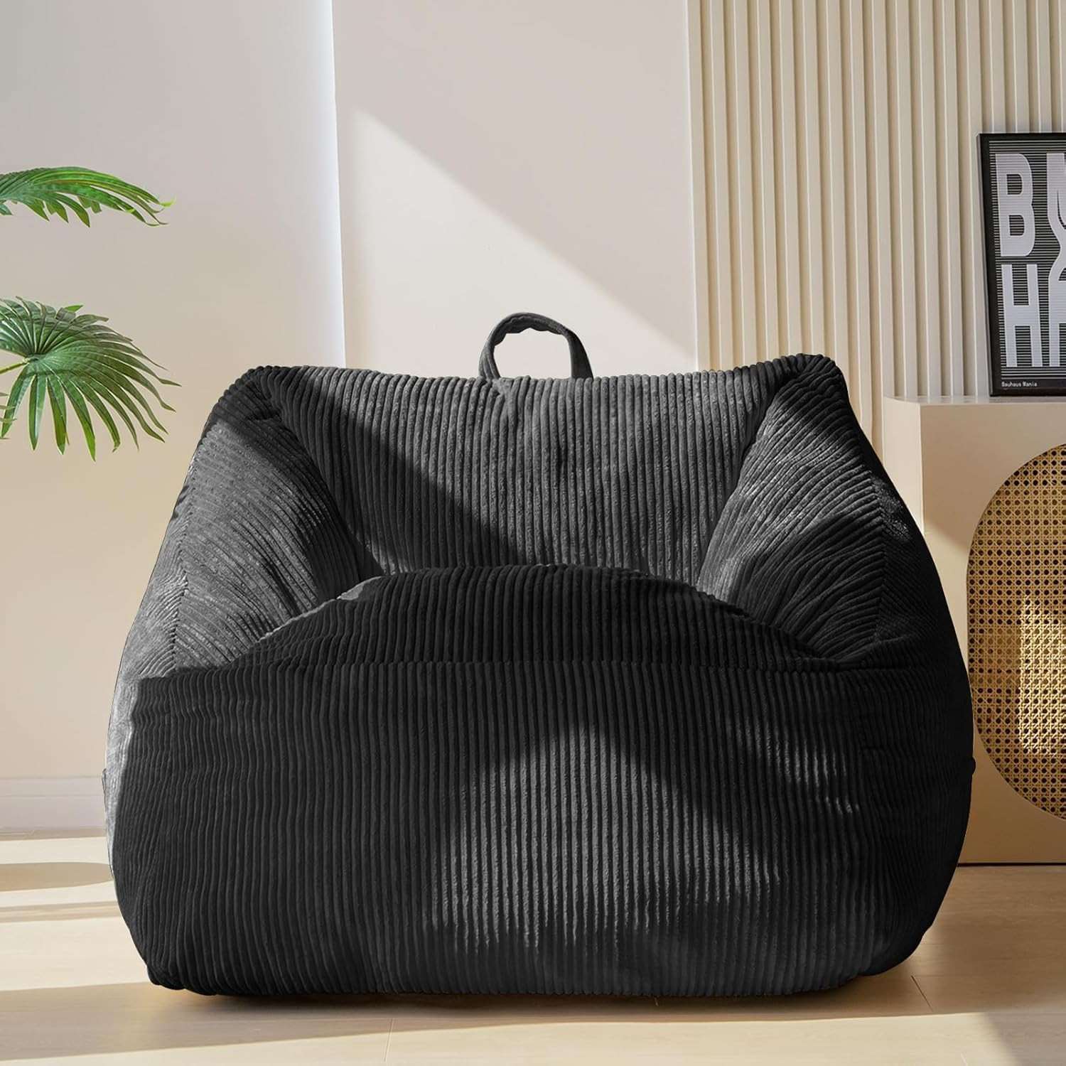 Cozy Bean Bag Chair with Handle, Perfect for Gaming, Reading & Relaxing gallery