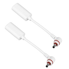 USB-C to Barrel Plug Adapter (2-Pack) for Solar Panels and Outdoor Devices