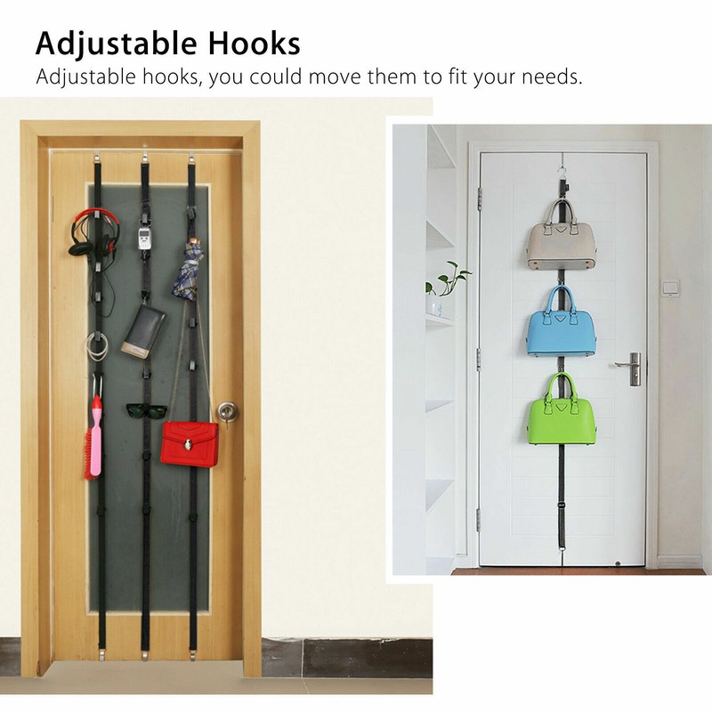 2× Cap Rack Closet Hanger Baseball Hat Wall Door Holder Hook Storage Organizer gallery