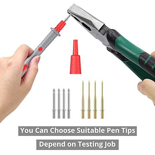 Multi Test Leads Kit - Electrical Multimeter Test Lead with Test Leads 21pcs gallery