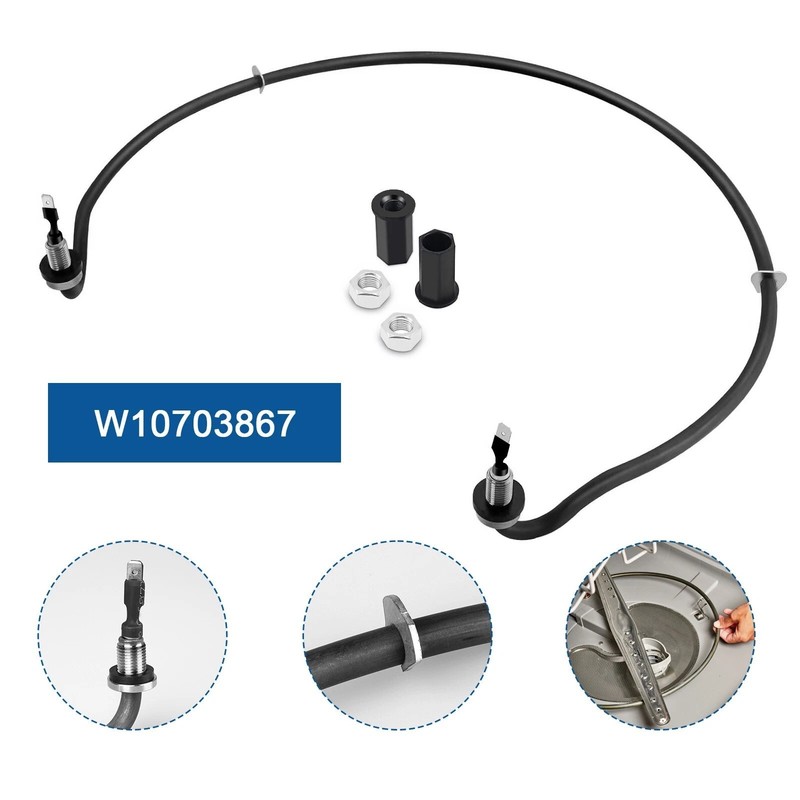 Dishwasher Heating Element for KitchenAid KDTE254ESS0 KDTE254ESS1 KDTE254ESS2 gallery