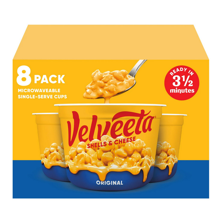 Velveeta Shells and Cheese Original Macaroni and Cheese Cups Easy Microwaveable gallery