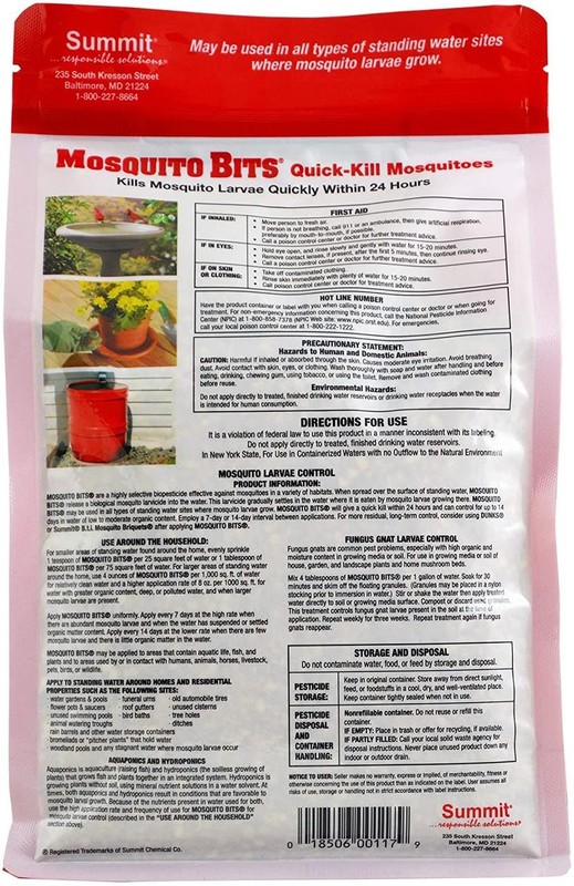 Summit Mosquito Bits 30oz. Kills Mosquito Larvae within 24 hours 2 Pack gallery