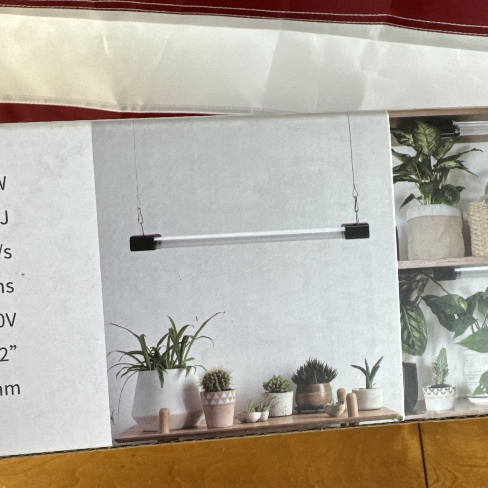 DYMOND BoostGro LED Grow Light Full Spectrum Linkable 5000K Daylight + 660nm 2’ gallery