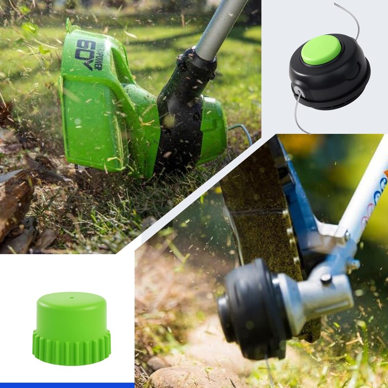 SB00L00 Replacement Trimmer Head STG401 Compatible with Greenworks 60V Black gallery