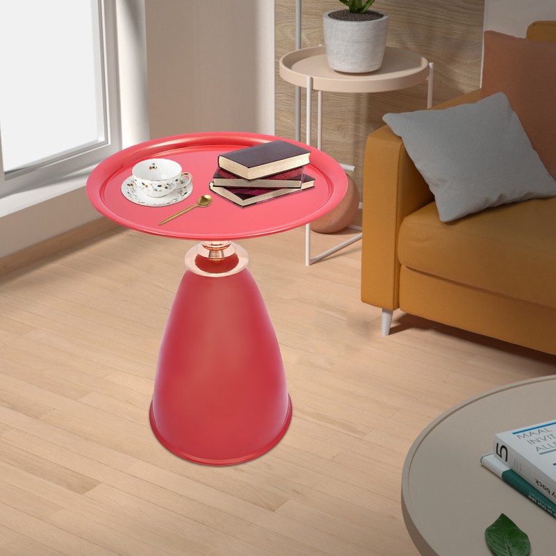 Modern Side End Table Round Side Table Freestanding Living Room Side Table gallery