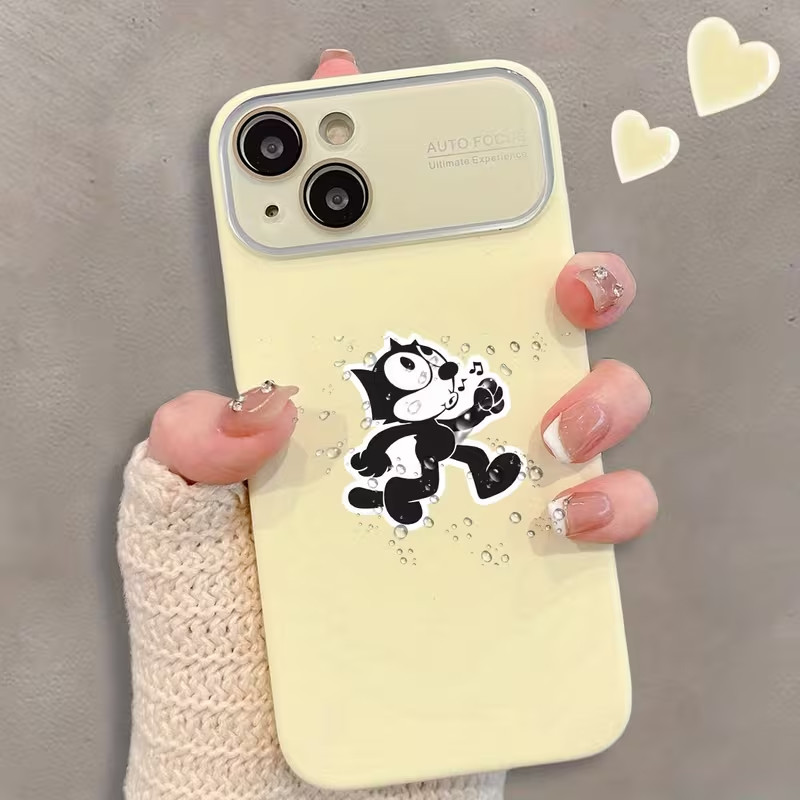 Felix The Retro Cartoon Vinyl Sticker - Matte Irregular Shape Self-Adhesive gallery