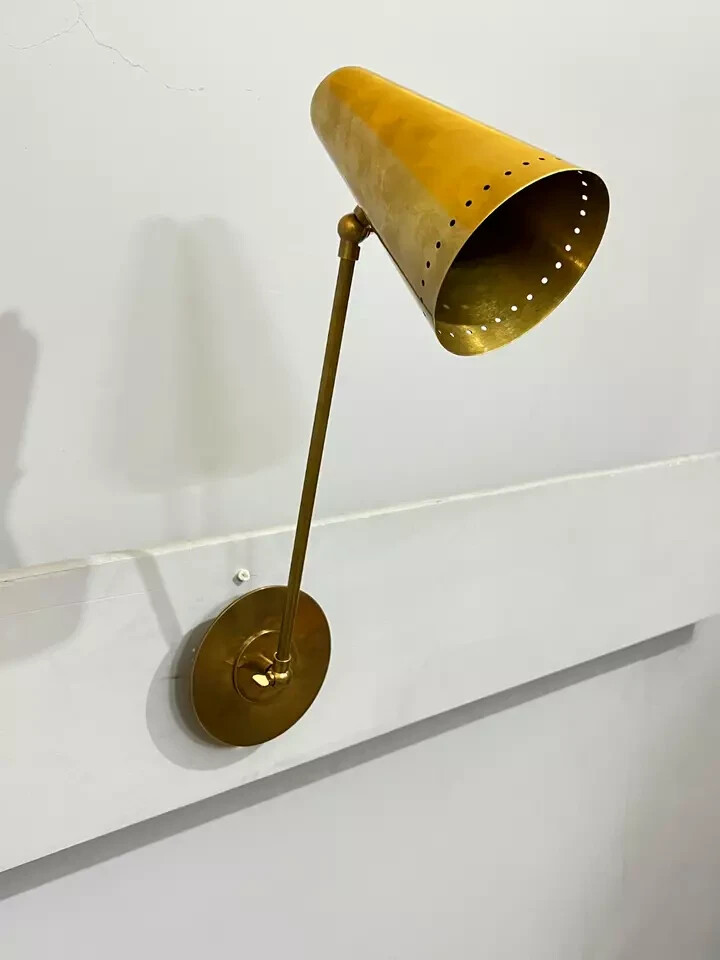 Inspired Raw Brass Wall Light Solid Brass Multi Way Adjustable Sputnik Lights