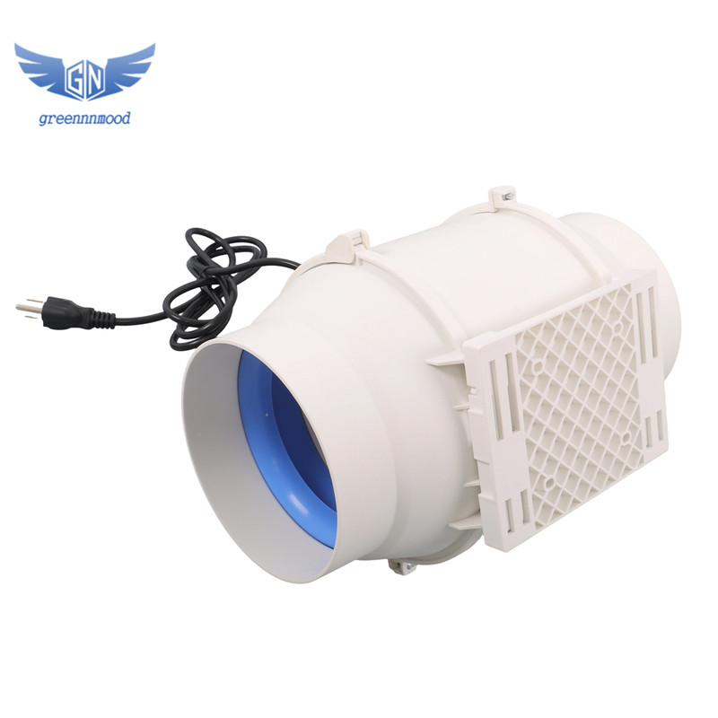 6" Inline Ventilation Exhaust Fan 400 CFM Duct Intake High Efficiency Air Fan gallery