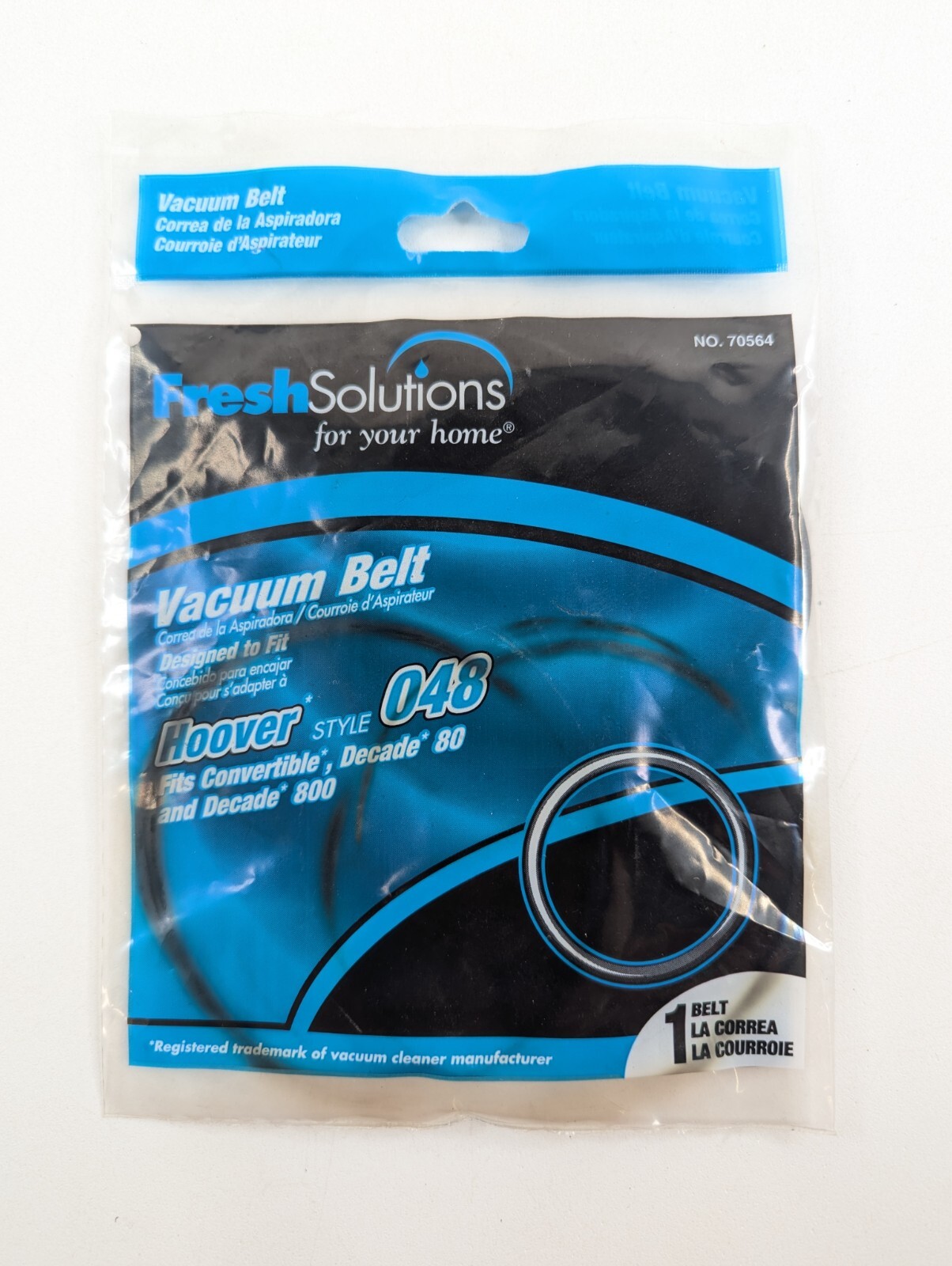 Fresh Solutions VACUUM BELT Hoover Style 048- Convertible Decade 80 & 800 - NEW gallery
