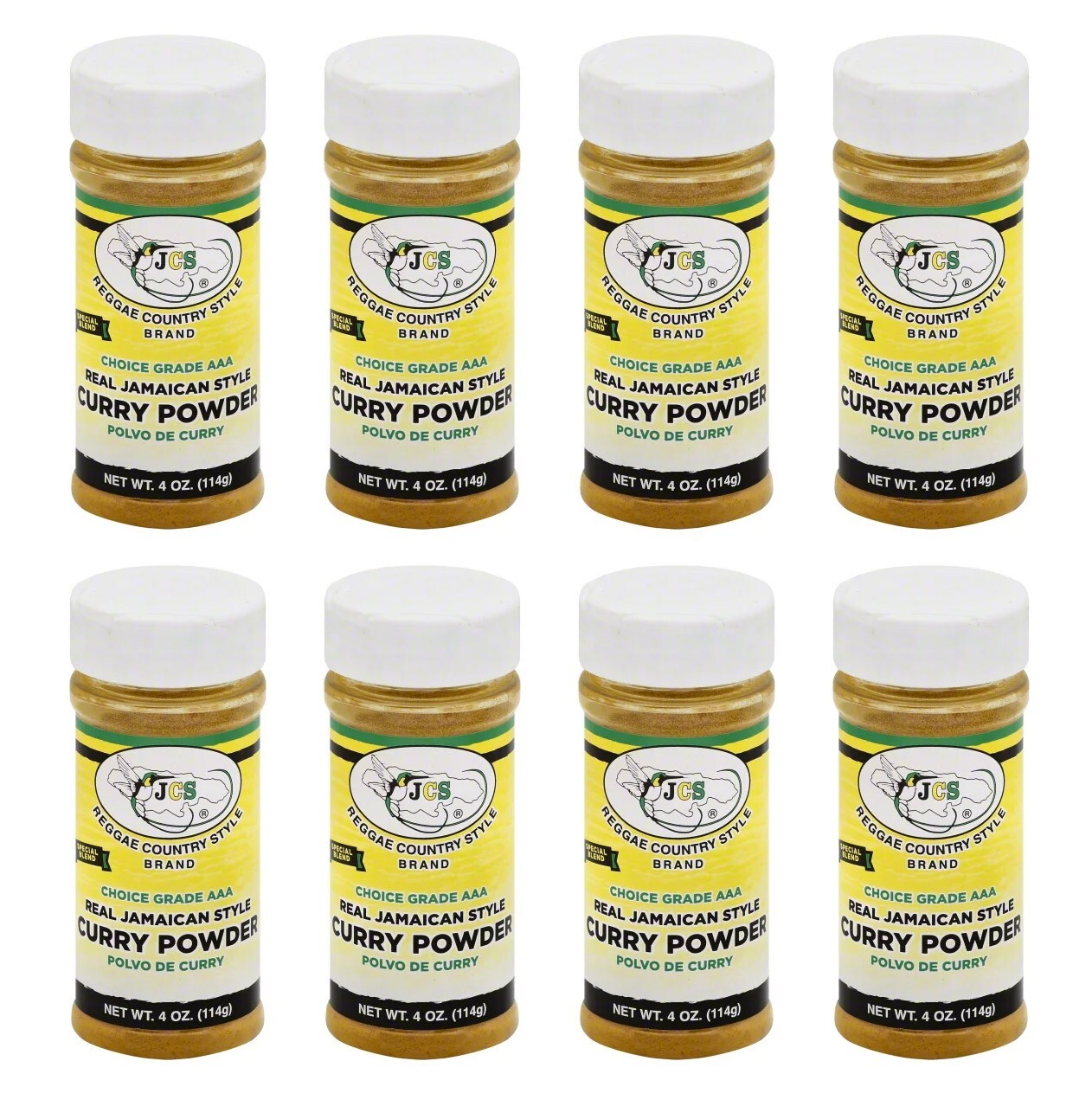 JCS Reggae Country Style Curry Powder - 8-Pack (4.2 oz) Authentic Jamaican Blend gallery
