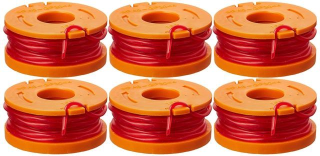 WORX WA0010 Replacement Spool Line For Grass Trimmer/Edger,10ft 6-Pack gallery